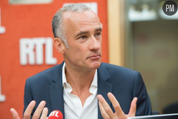 Gilles Bouleau, premier invité de "Les Dessous de l'Ecran" sur RTL.