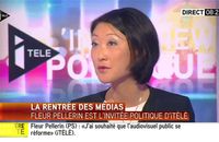 Fleur Pellerin, invitée sur iTELE.