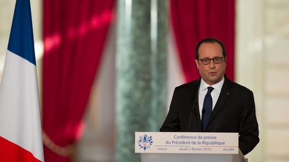 François Hollande face à la presse le 7 septembre