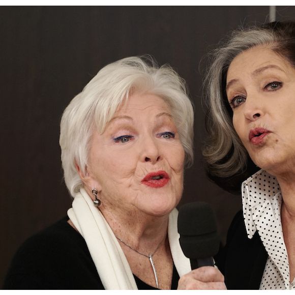 Françoise Fabian et Line Renaud dans "Dix pour cent"