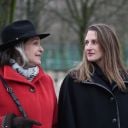 Françoise Fabian et Camille Cottin dans "Dix pour cent"