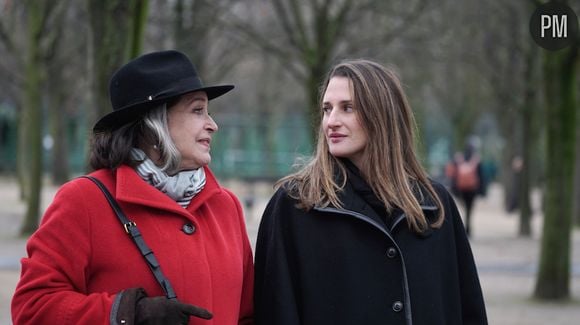 Françoise Fabian et Camille Cottin dans "Dix pour cent"