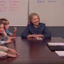 Des enfants parlent politique avec Hillary Clinton et Jimmy Kimmel