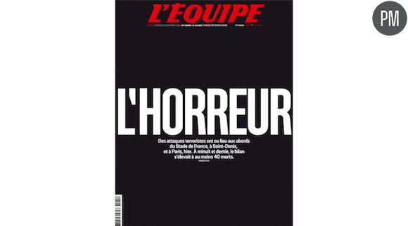 La Une de L'Equipe