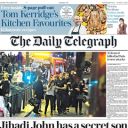 La Une du Daily Telegraph