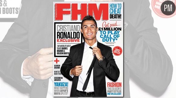 La dernière Une du magazine "FHM"