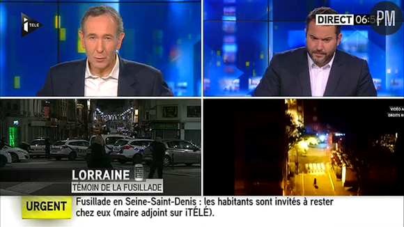 L'assaut à Saint-Denis, sur iTELE.