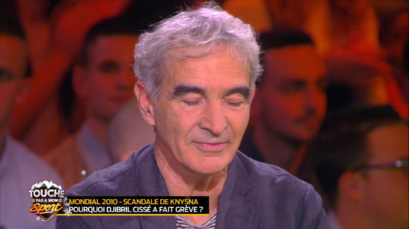 Raymond Domenech ému par les excuses de Djibril Cissé dans "Touche pas à mon sport"