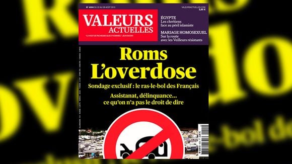 "Roms, l'overdose" : "Valeurs actuelles" condamné à 2.000 euros d'amende en appel