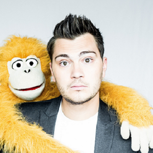 Jeff Panacloc et sa marionnette Jean-Marc