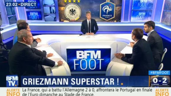 Audiences Euro : L'Equipe 21 et BFMTV au coude-à-coude après la victoire de la France