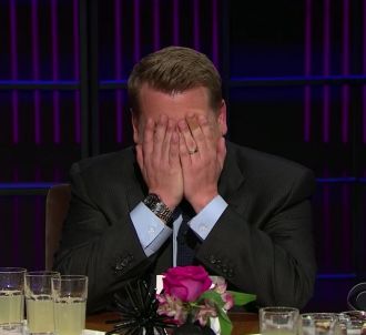 James Corden joue à 'Spill Your Guts or Fill Your Guts'