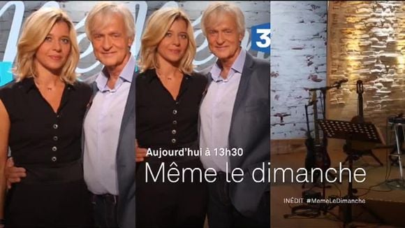 Wendy Bouchard et Dave à la tête de "Même le dimanche" dès cet après-midi sur France 3