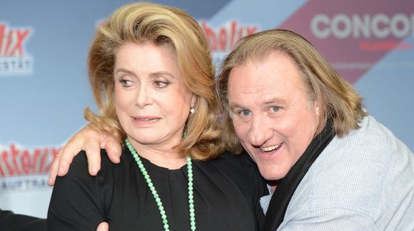 Retrouvailles entre Catherine Deneuve et Gérard Depardieu