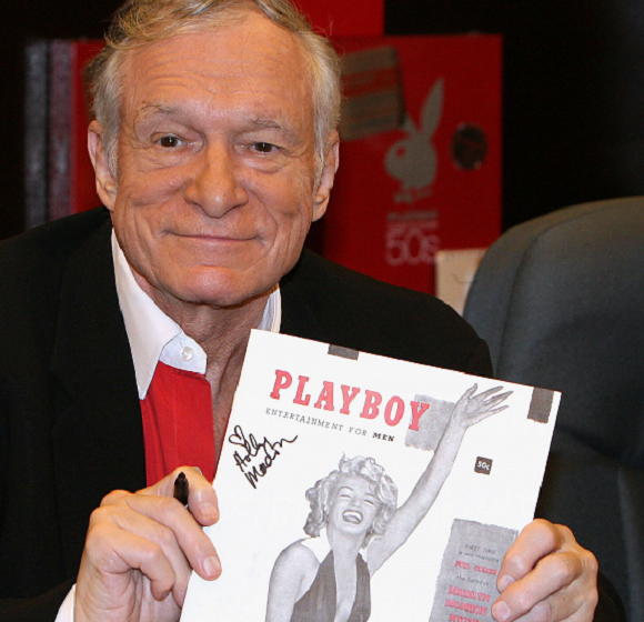 Hugh Hefner.