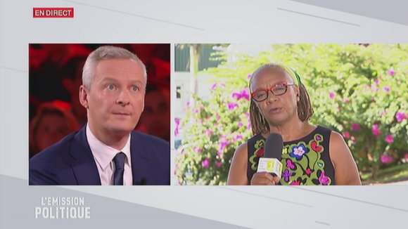 "L'Emission Politique" : une syndicaliste très remontée contre Bruno Le Maire