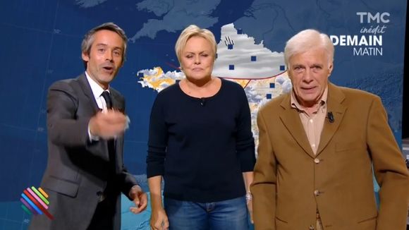 Guy Bedos surprend Muriel Robin dans "Quotidien"