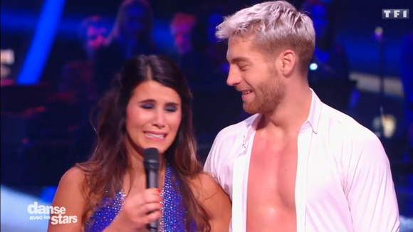 "Danse avec les stars" : Karine Ferri en larmes à la fin de sa prestation