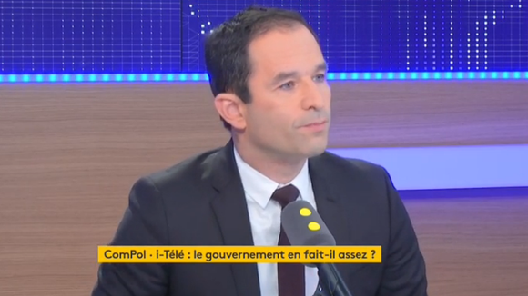 Benoît Hamon sur la crise à i-TELE : "Moi, je ne dîne pas avec Vincent Bolloré"