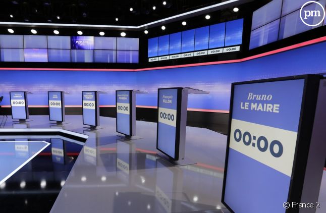 Le troisième débat de la primaire de la droite et du centre sur France 2 et Europe 1.