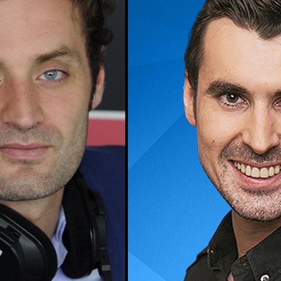 Augustin Trapenard (France Inter) et Thomas Joubert (Europe 1).