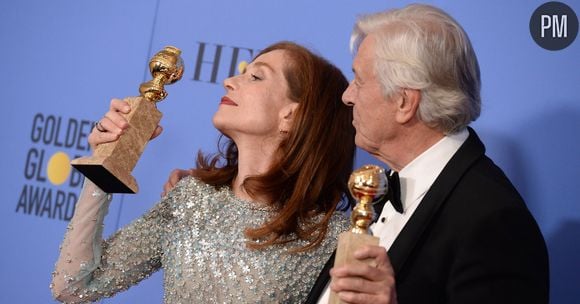 Isabelle Huppert sacrée meilleure actrice dramatique aux Golden Globes