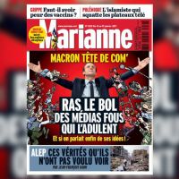 "Marianne" en a "ras le bol" des médias qui "adulent" Macron