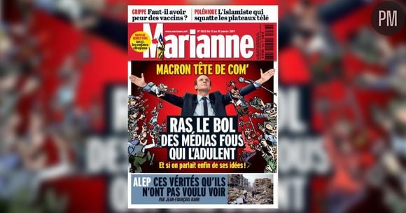 La Une de "Marianne".