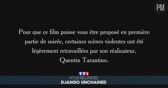 "Django Unchained" : Pourquoi TF1 a-t-elle diffusée une version censurée ?