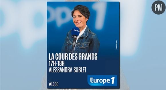 La pub erronée d'Europe 1 pour Alessandra Sublet