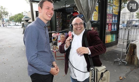 Yoann Riou sur le terrain pour RTL