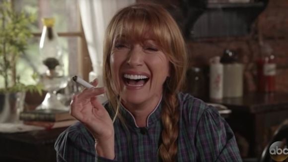 "Docteur Quinn, femme médecin" : Jane Seymour parodie son ancien rôle chez Jimmy Kimmel