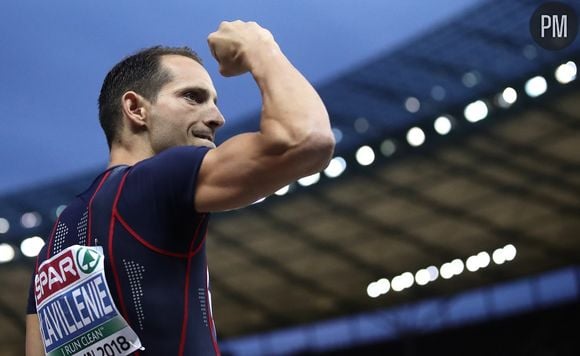 Renaud Lavillenie aux championnats européens d'athlétisme