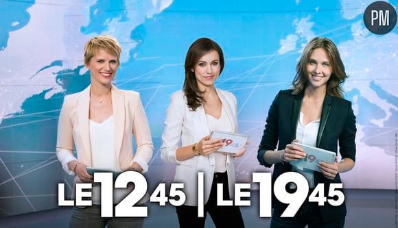 L'équipe de présentatrices des journaux de M6 cet été