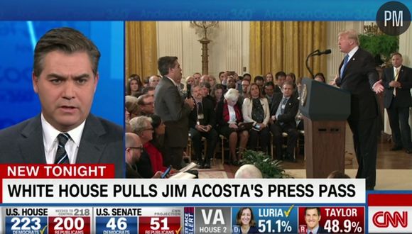 Jim Acosta sur CNN