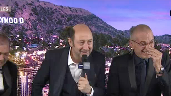 Oscars 2019 : Didier Allouch et Laurent Weil victimes d'un énorme fou rire pendant la cérémonie sur Canal+