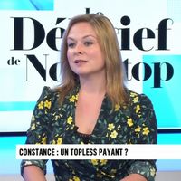 "Je vous emmerde !" : Agacée d'évoquer sa chronique topless, l'humoriste Constance quitte le plateau de Non Stop People