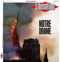 Incendie à Notre-Dame de Paris : Les Unes de la presse de demain en France