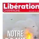 "Notre D(r)ame de Paris" en Une de "Libération Champagne"