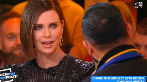 "Maybe ask next time" : L'actrice Charlize Theron rembarre Cyril Hanouna dans "TPMP"