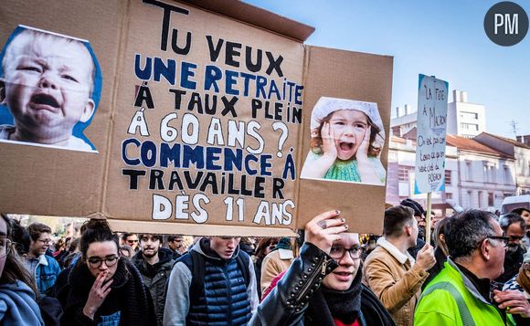 Manifestation à Paris le 5 décembre 2019