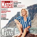 Les vacances de Claire Chazal à la Une de "Paris Match"