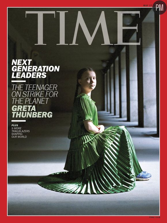 Greta Thunberg à la Une de "Time"