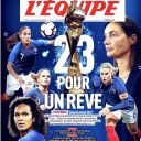 "L'Equipe" se prend au jeu de la Coupe du monde féminine de football
