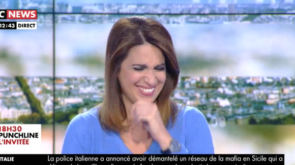 Fou rire de Sonia Mabrouk sur CNews.