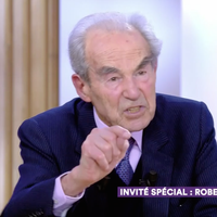 "C à vous" : La profonde colère de Robert Badinter face aux appels à la violence contre Emmanuel Macron