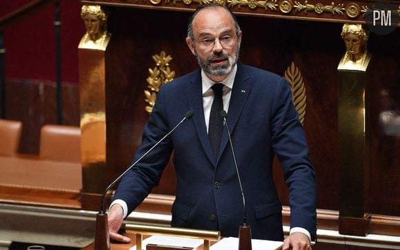 Edouard Philippe à l'Assemblée nationale, le 28 avril 2020.