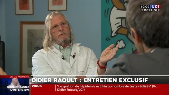 "Vous ne pouvez pas comprendre" : Le professeur Raoult recadre David Pujadas sur LCI (MAJ)