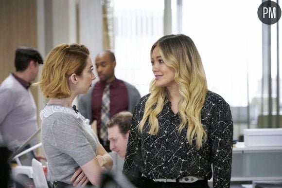 Molly Bernard et Hilary Duff dans "Younger"