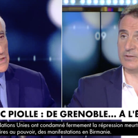 CNews : Le maire de Grenoble tacle en direct Vincent Bolloré, Jean-Pierre Elkabbach le défend